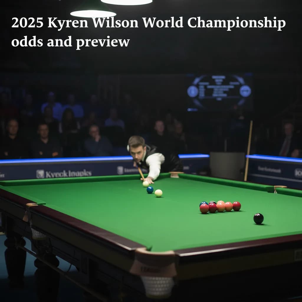 2025 Kyren Wilson World Championship odds and preview