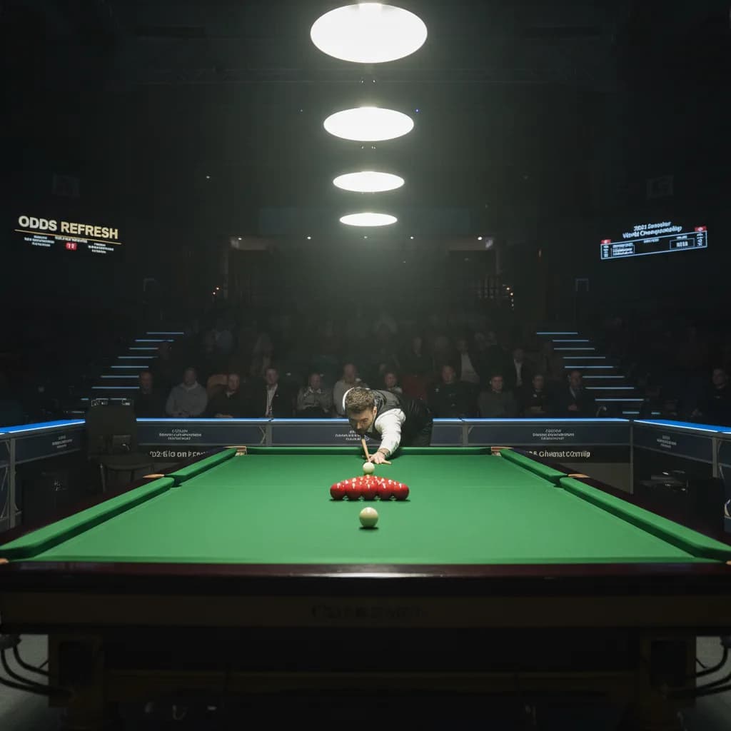 2025 Snooker World Championship Odds Refresh
