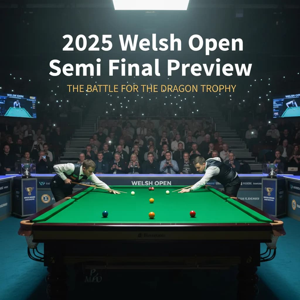2025 Welsh Open Semi Final Preview