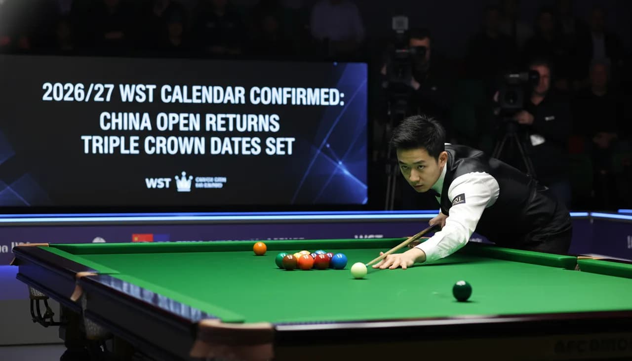 2026/27 WST Calendar Confirmed: China Open Returns, Triple Crown Dates Set