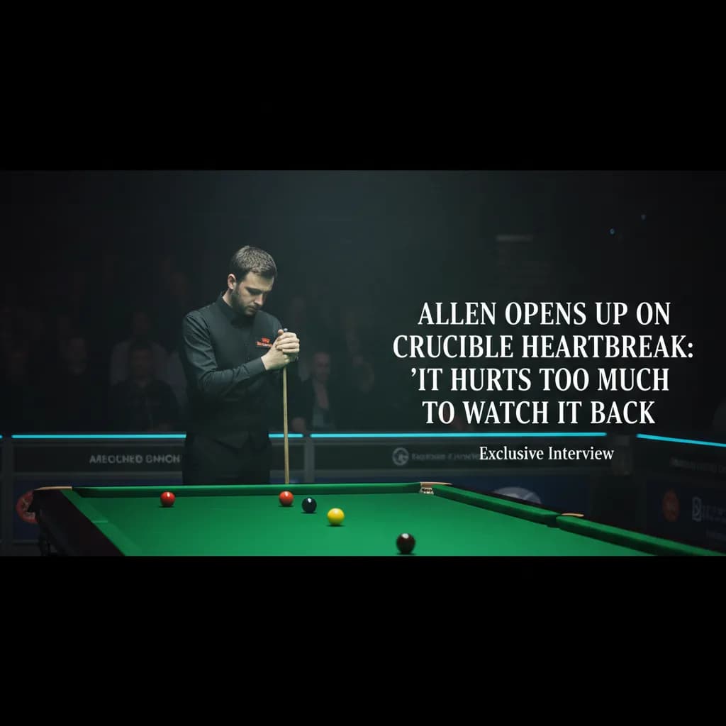 Allen Opens Up on Crucible Heartbreak: 'It Hurts Too Much to Watch It Back'