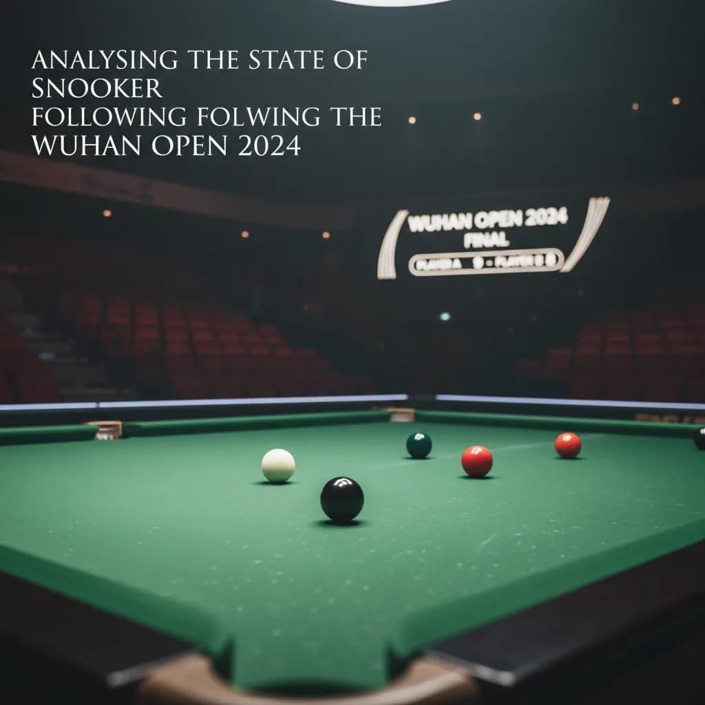 Analysing the state of snooker following the Wuhan Open 2024