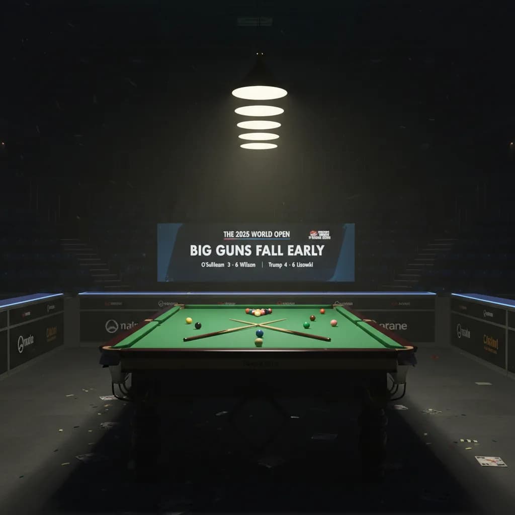 Big Guns Fall Early at The 2025 World Open