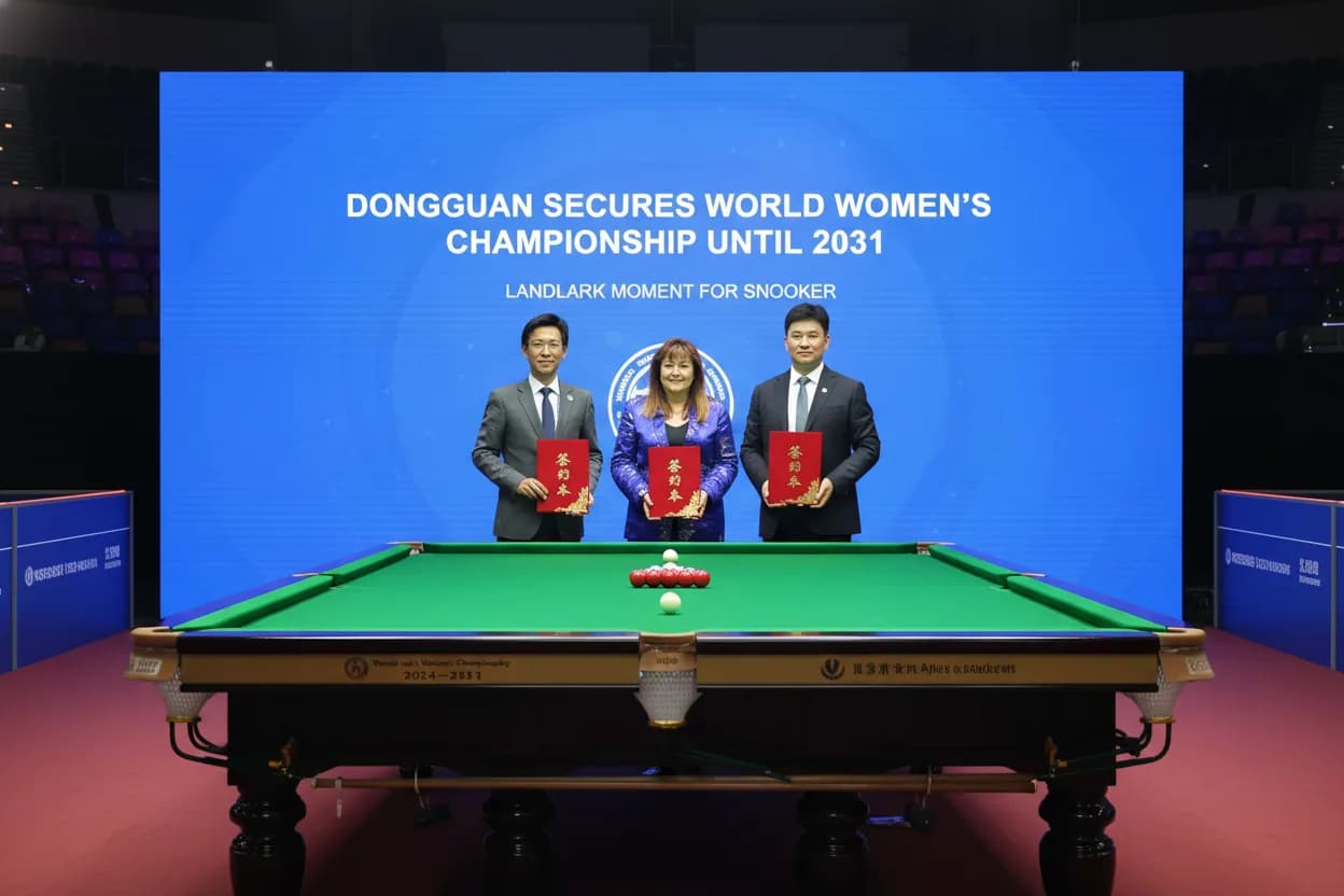 Dongguan Secures World Women's Championship Until 2031 in a Landmark Moment for the Game