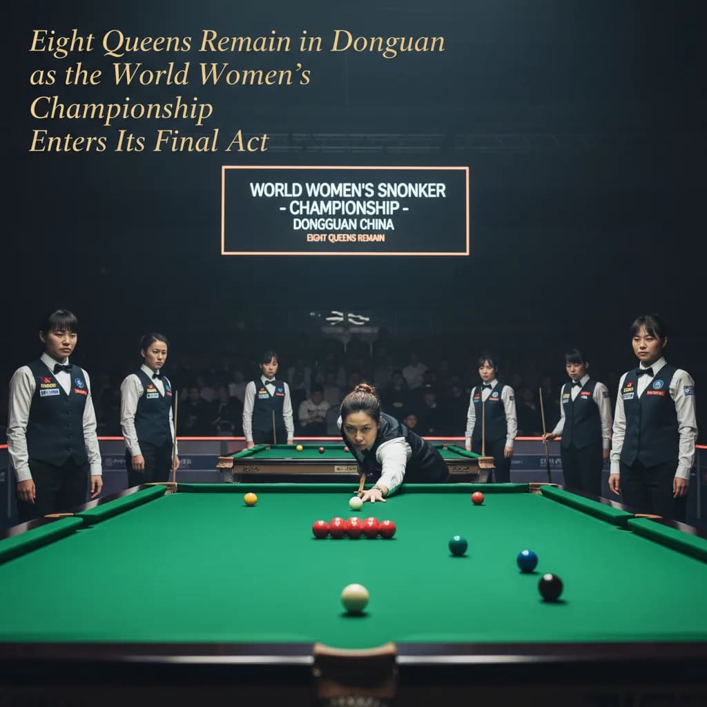Eight Queens Remain in Dongguan as the World Women's Championship Enters Its Final Act