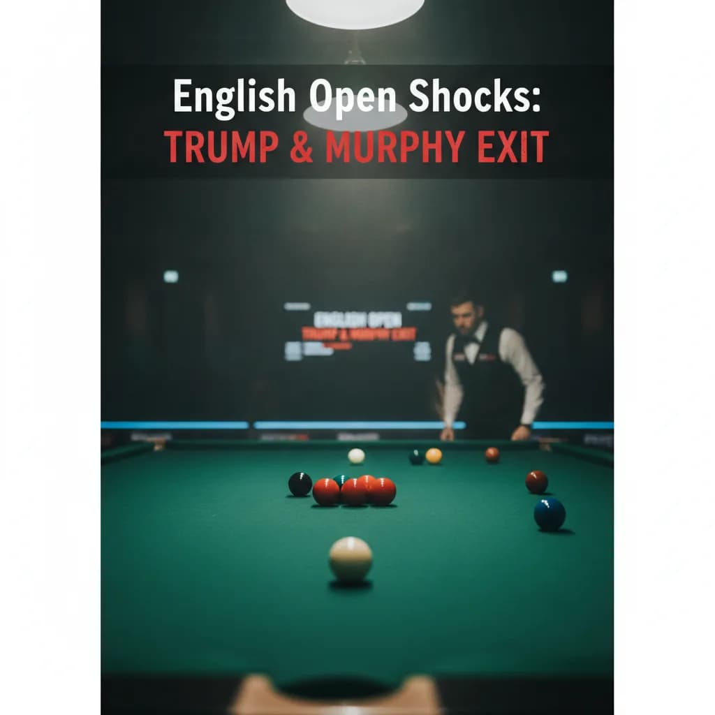 English Open Shocks: Trump, Murphy Exit