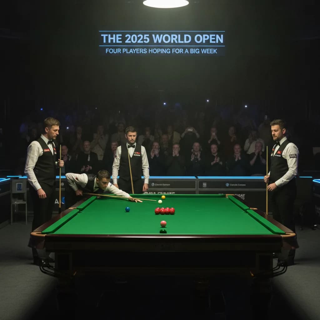 Four Players Hoping for a Big Week at The 2025 World Open