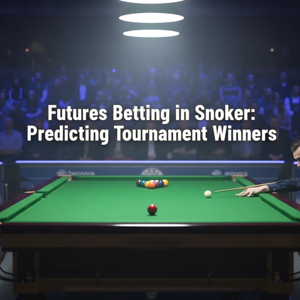 Futures Betting in Snooker: Predicting Tournament Winners