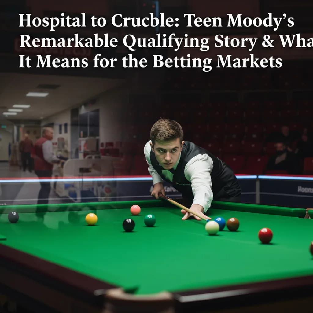 Hospital to Crucible: Teen Moody's Remarkable Qualifying Story & What It Means for the Betting Markets