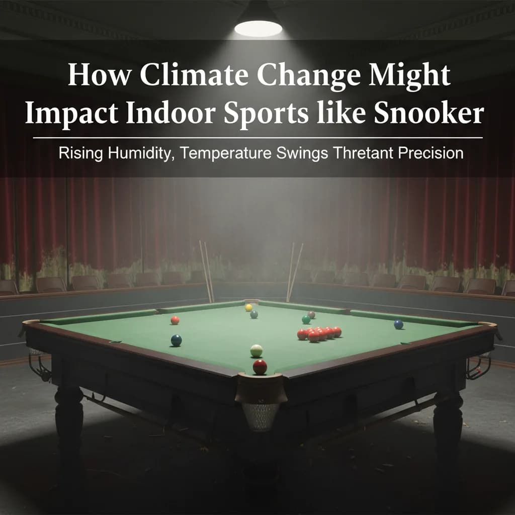 How Climate Change Might Impact Indoor Sports like Snooker