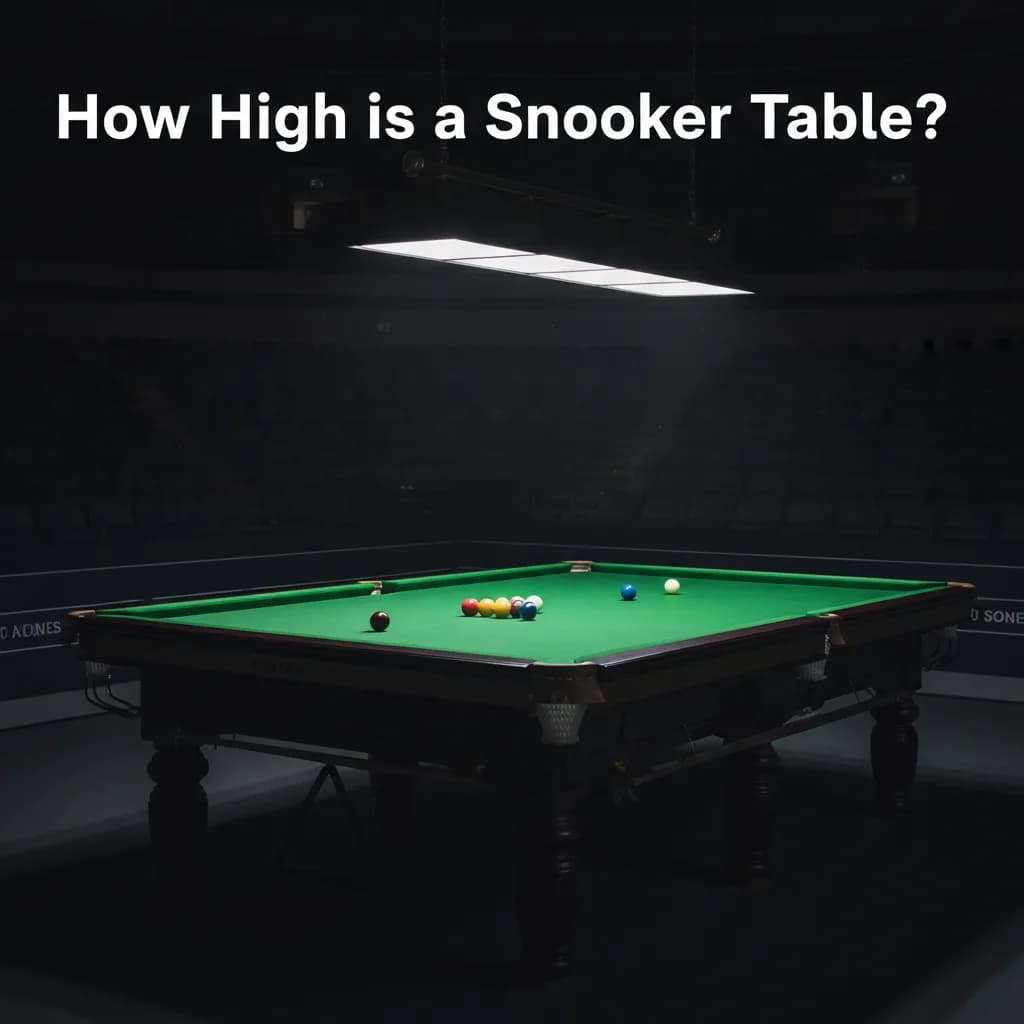 How High is a Snooker Table?