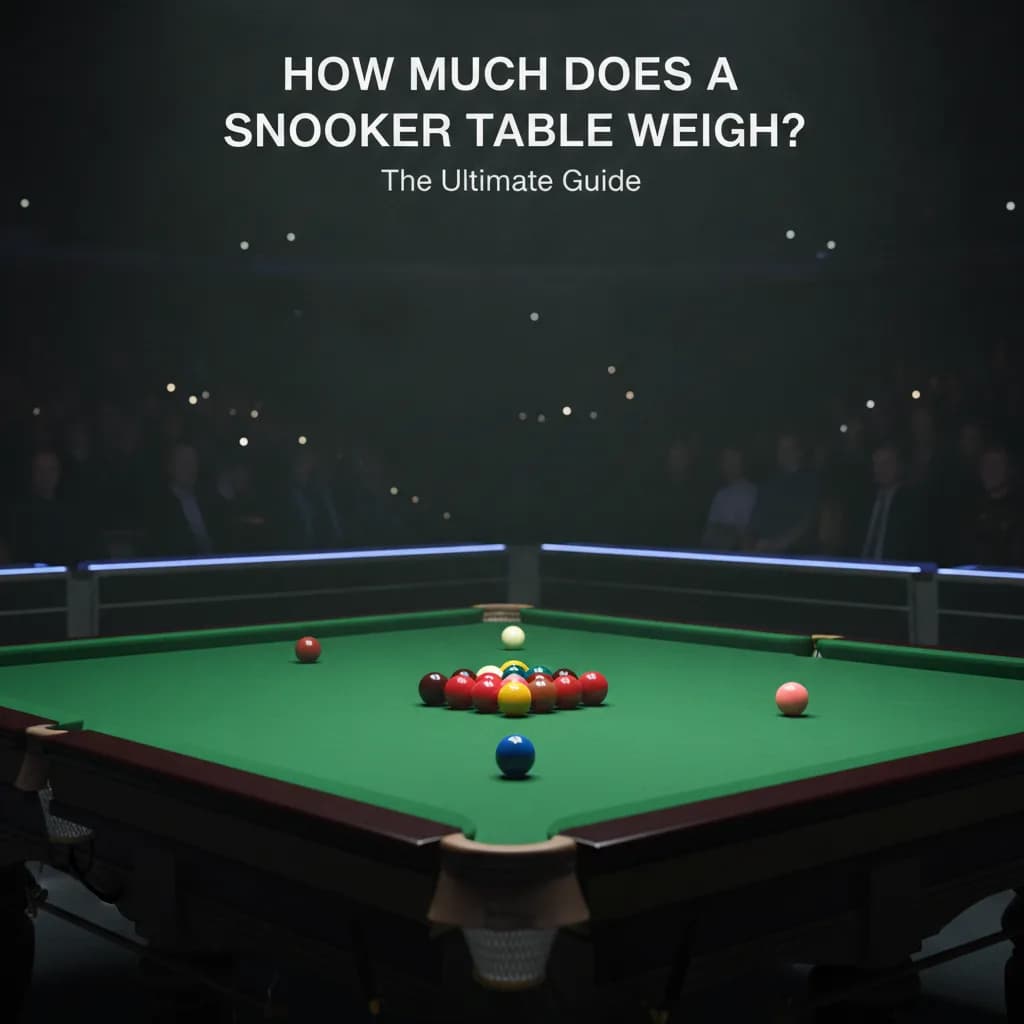 How Much Does a Snooker Table Weigh?