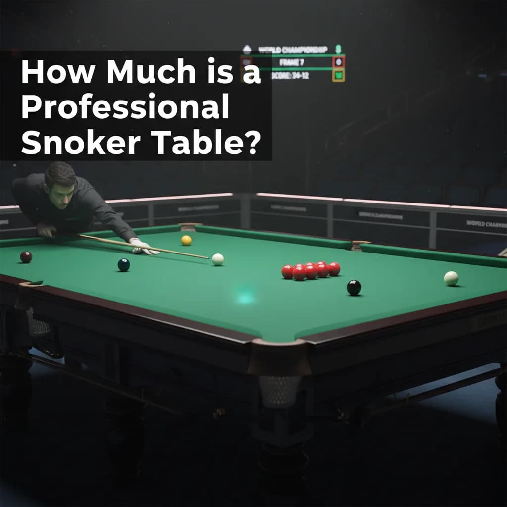 How Much is a Professional Snooker Table?