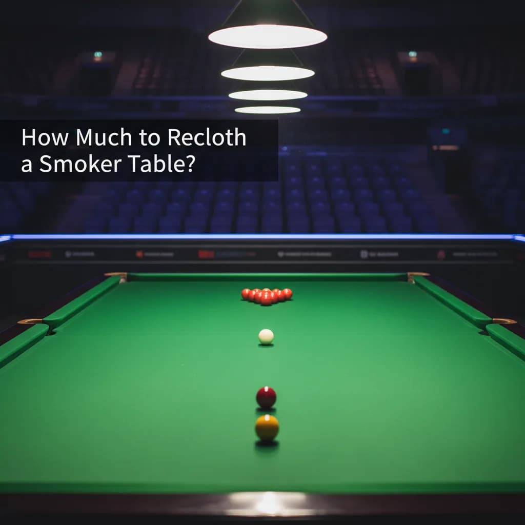 How Much to Recloth a Snooker Table?