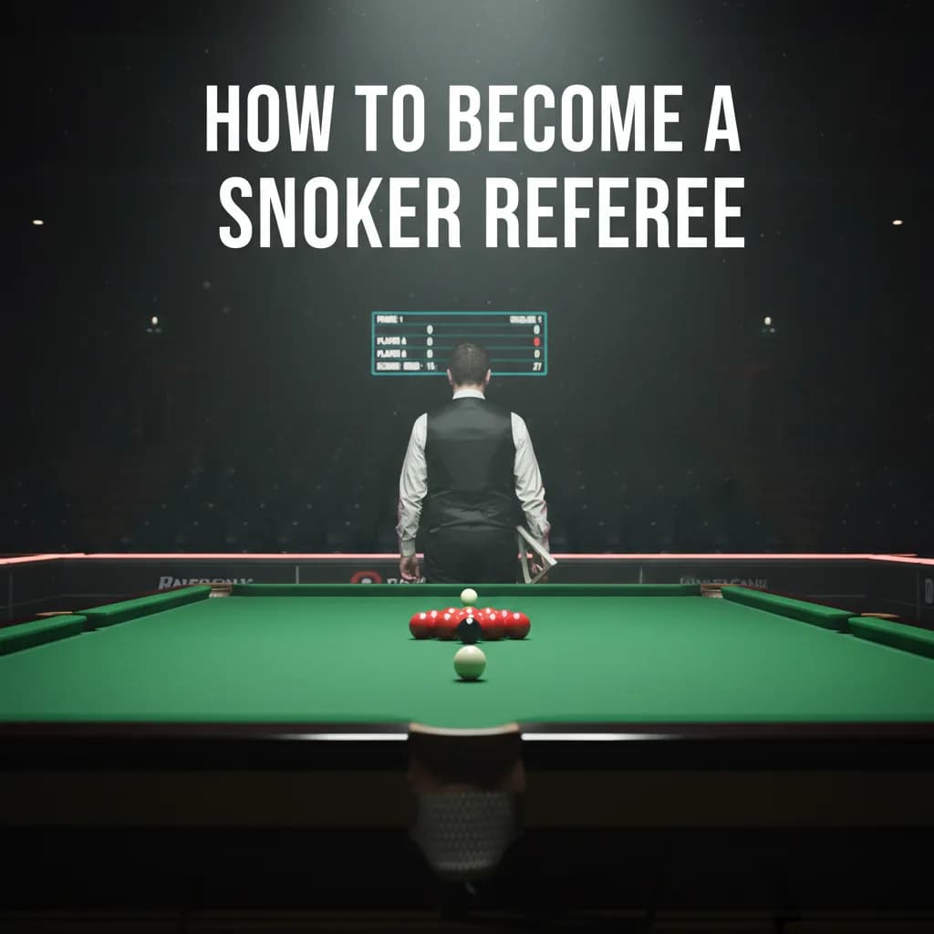 How to Become a Snooker Referee