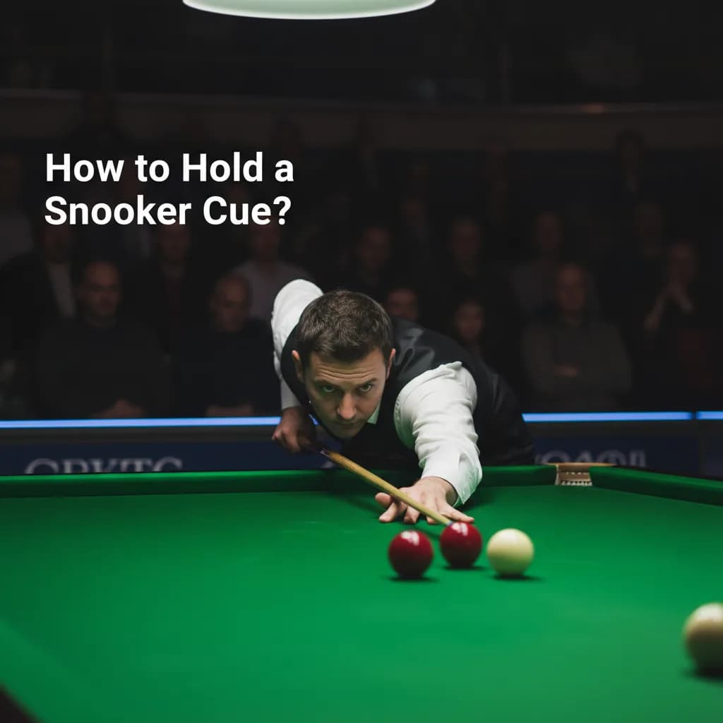 How to Hold a Snooker Cue?