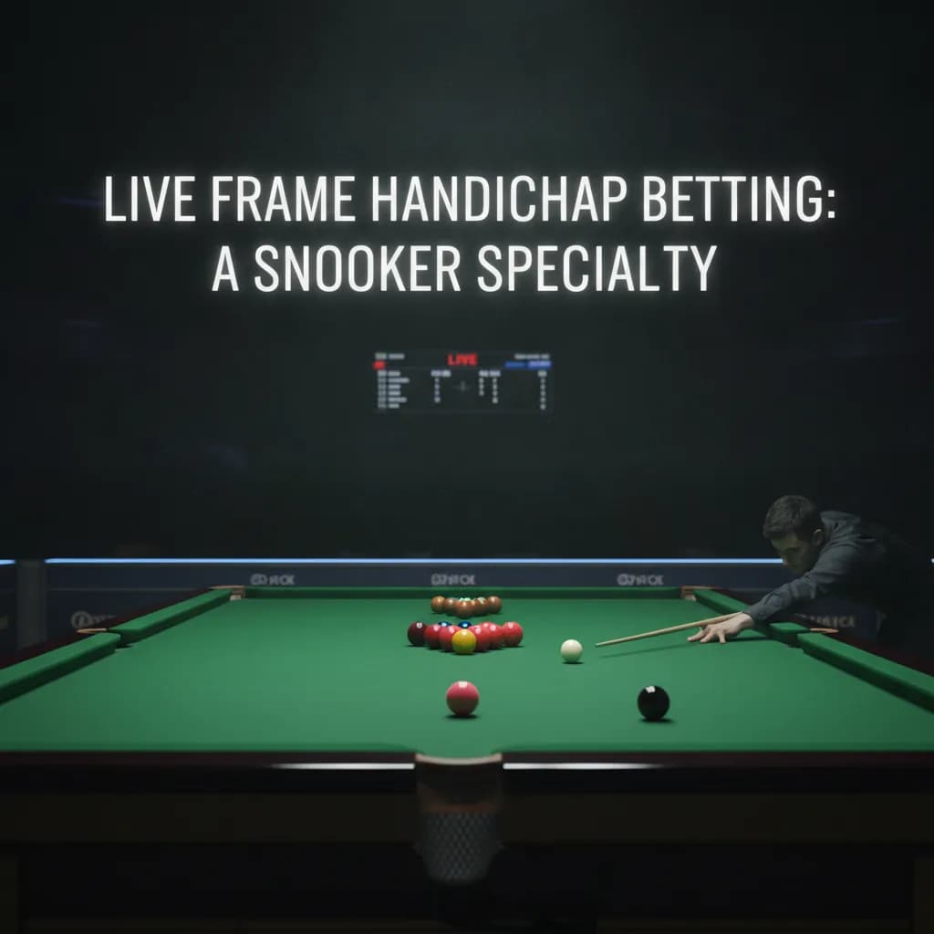 Live Frame Handicap Betting: A Snooker Specialty