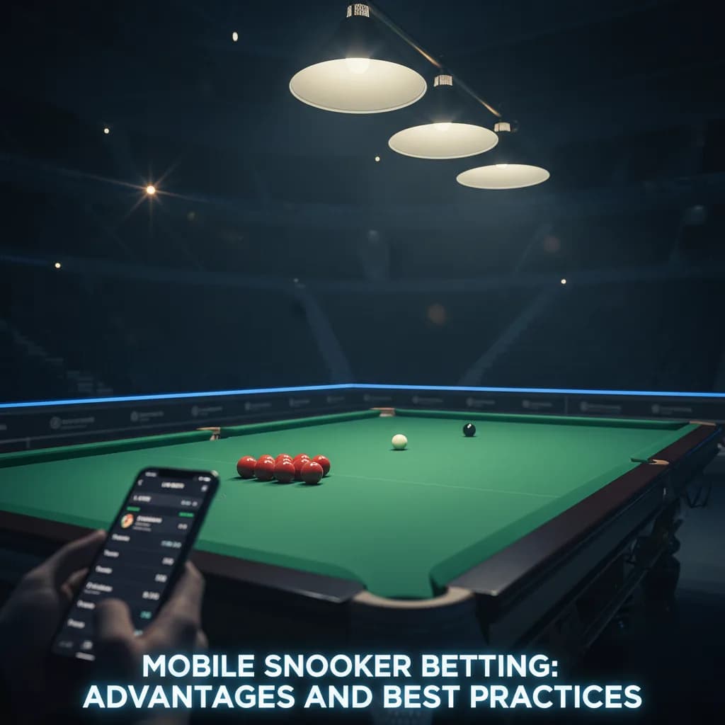 Mobile Snooker Betting: Advantages and Best Practices