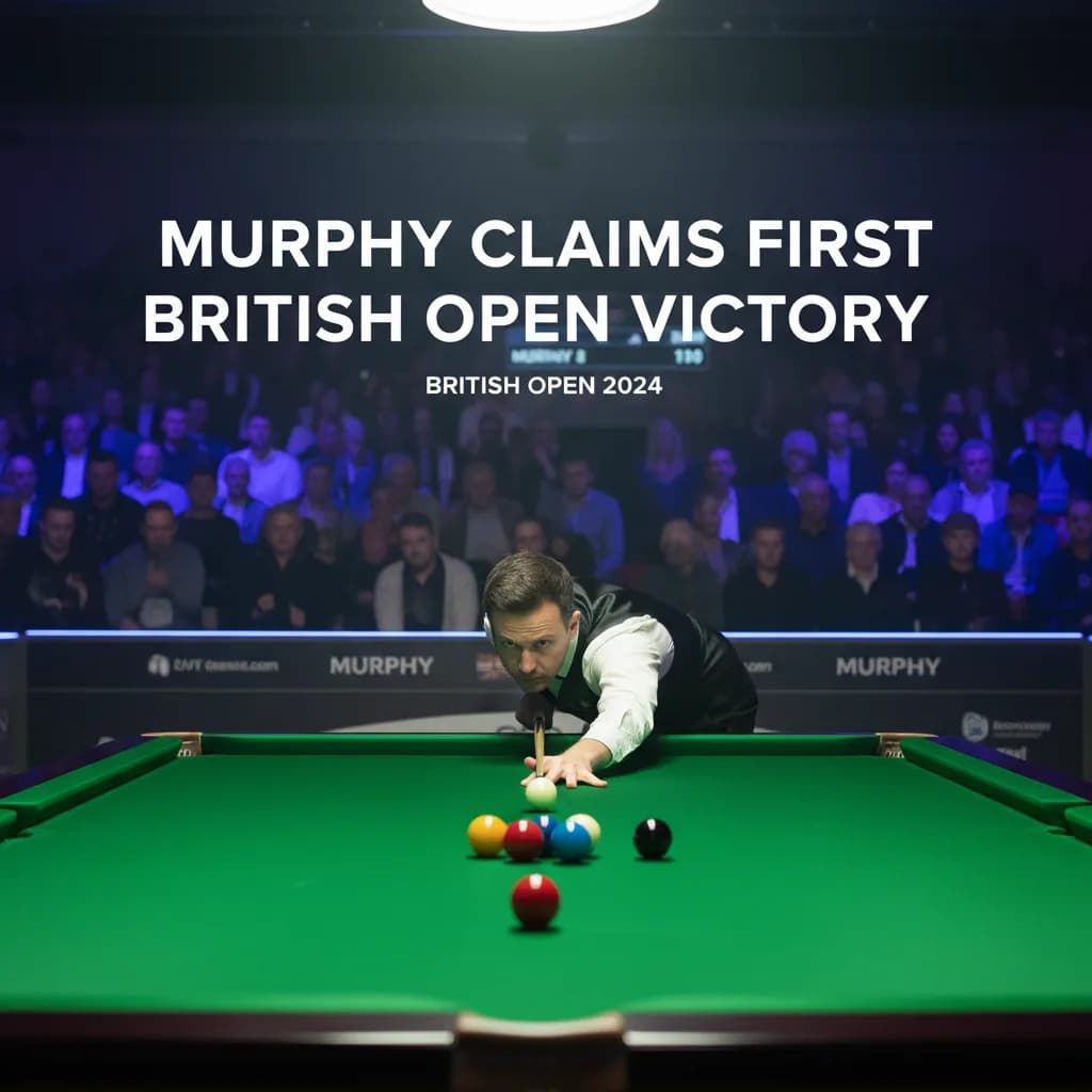 Murphy Claims First British Open Victory
