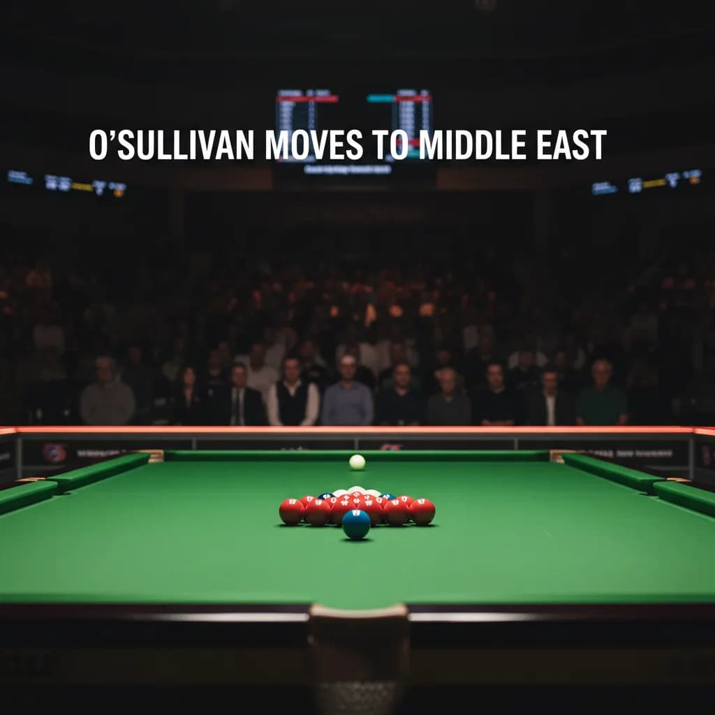 O'Sullivan Moves to Middle East