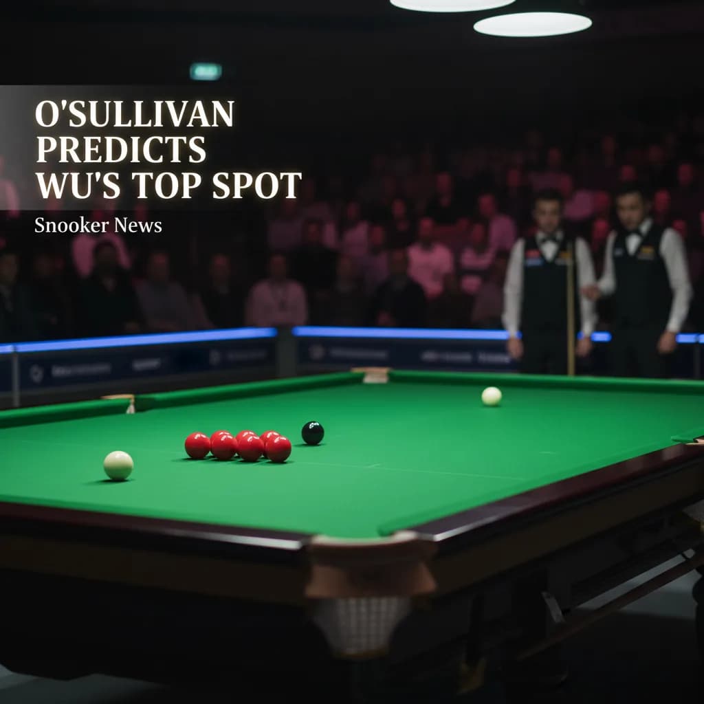 O'Sullivan Predicts Wu's Top Spot