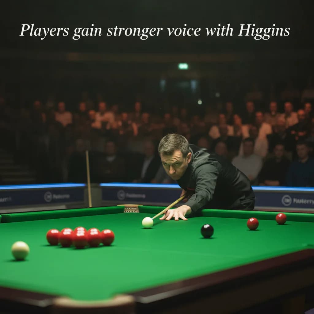 Players gain stronger voice with Higgins