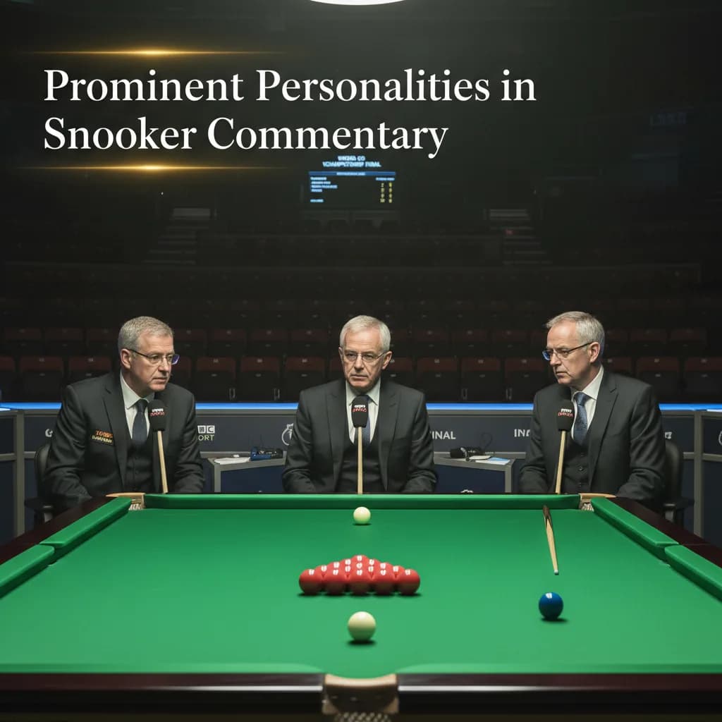 Prominent Personalities in Snooker Commentary