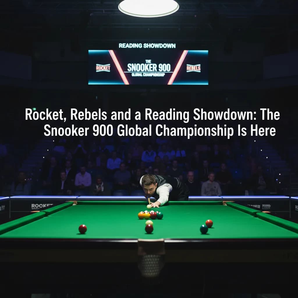 Rocket, Rebels and a Reading Showdown: The Snooker 900 Global Championship Is Here