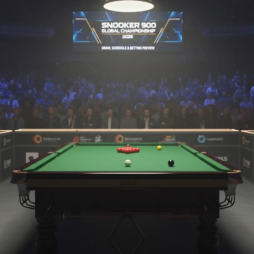Snooker 900 Global Championship 2026: Draw, Schedule & Betting Preview
