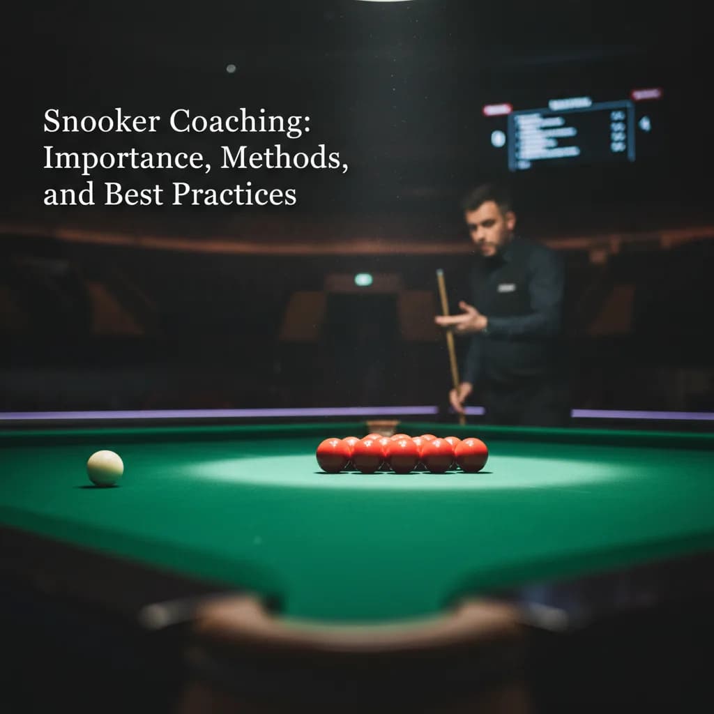 Snooker Coaching: Importance, Methods, and Best Practices