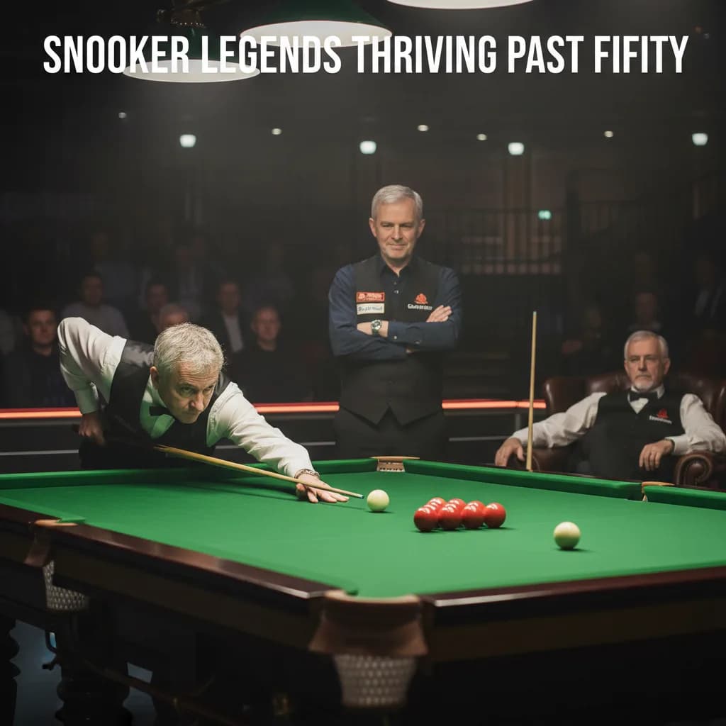 Snooker legends thriving past fifty