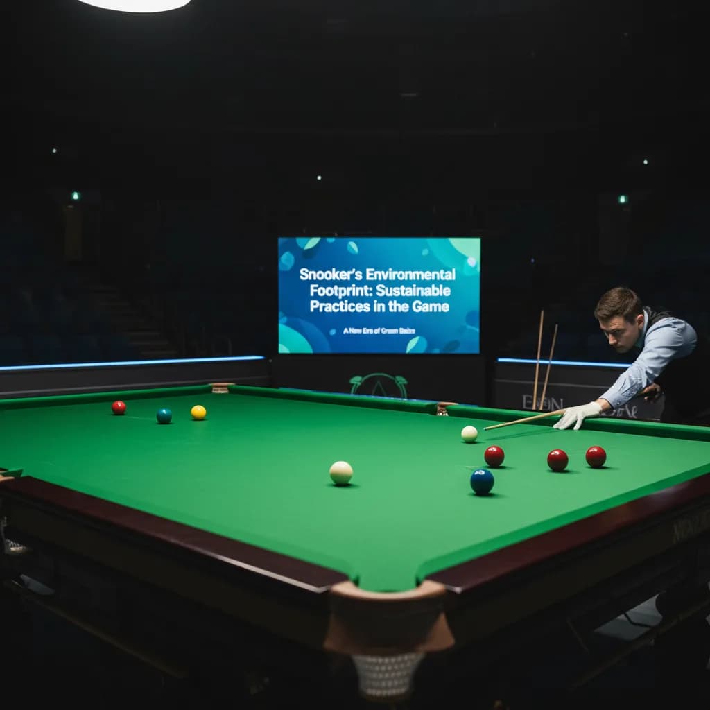 Snooker's Environmental Footprint: Sustainable Practices in the Game