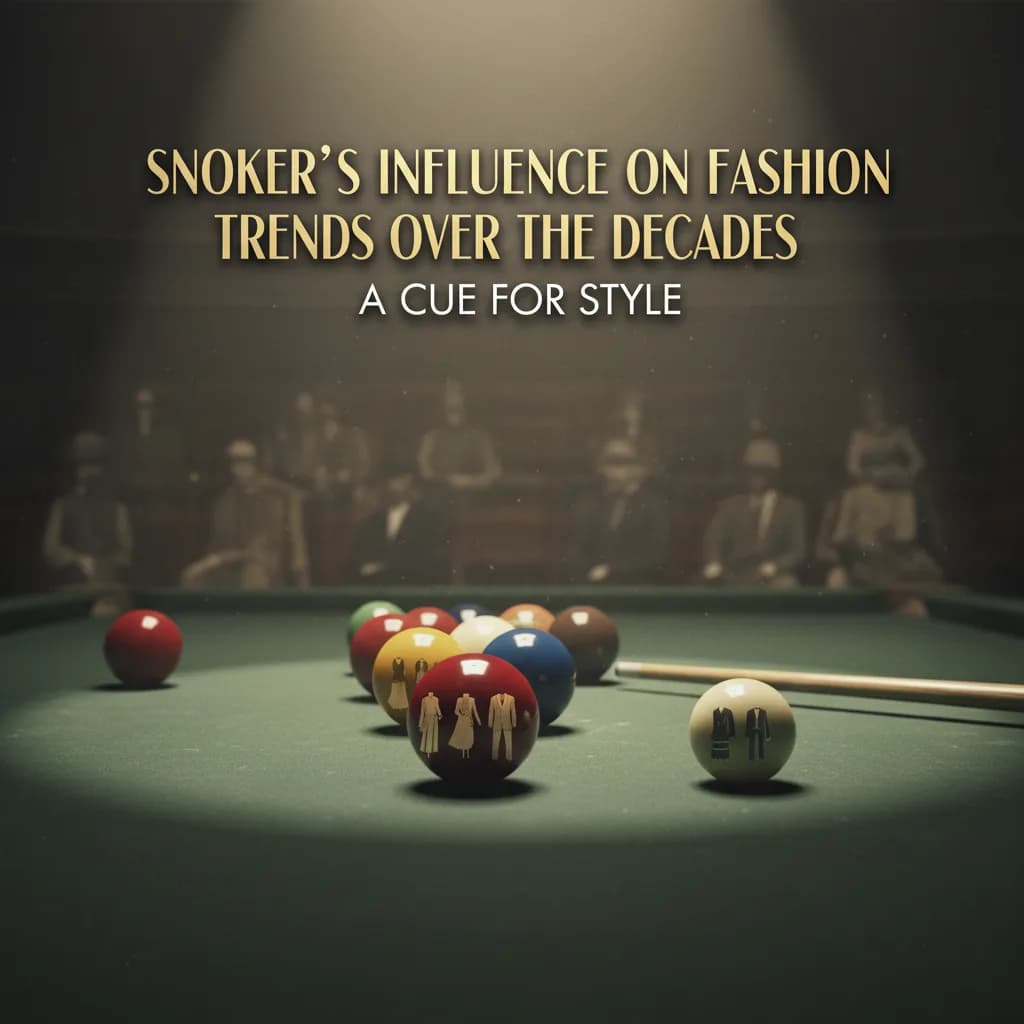 Snooker’s Influence on Fashion Trends Over the Decades
