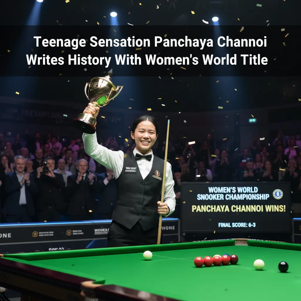 Teenage Sensation Panchaya Channoi Writes History With Women's World Title