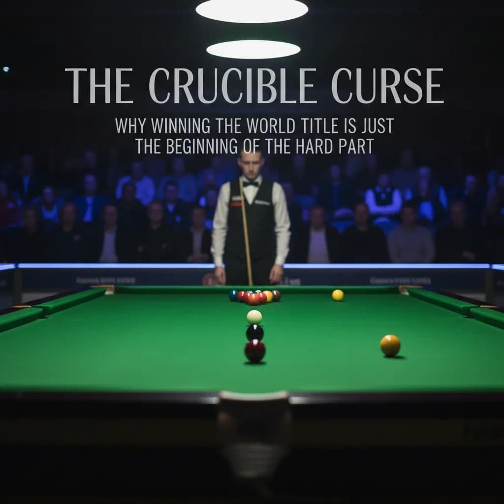The Crucible Curse: Why Winning the World Title Is Just the Beginning of the Hard Part
