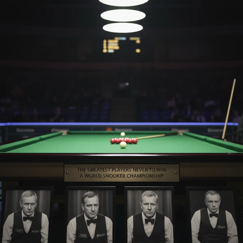 The Greatest Players Never to Win a World Snooker Championship