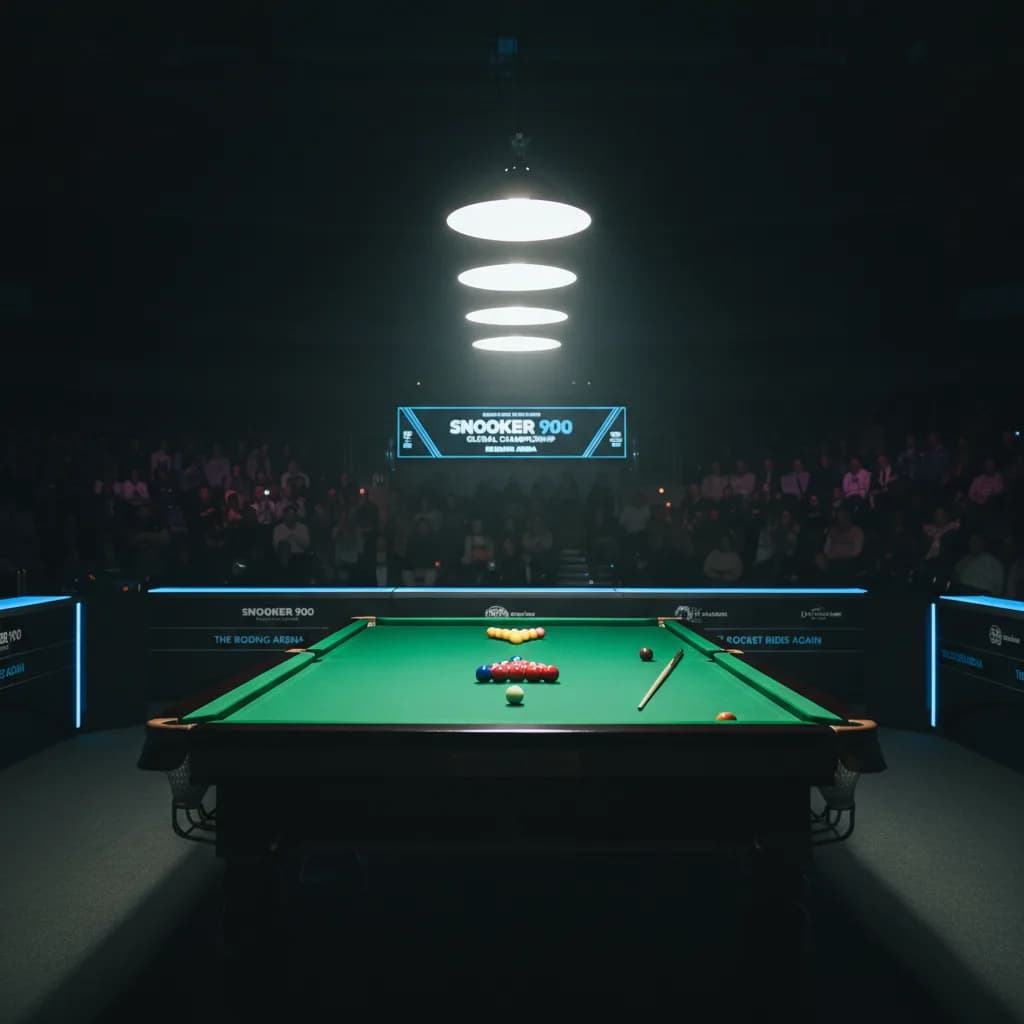 The Rocket Rides Again: Snooker 900 Global Championship Set to Ignite Reading