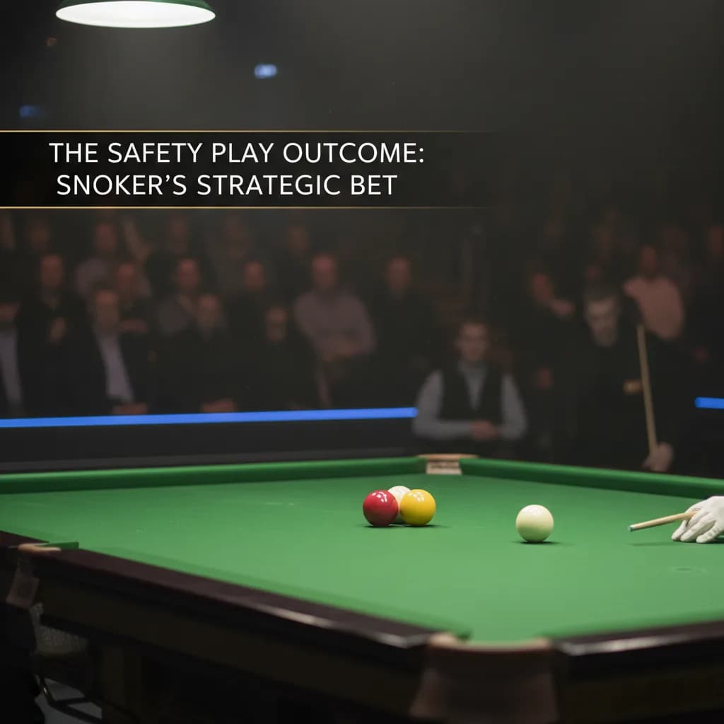 The Safety Play Outcome: Snooker's Strategic Bet