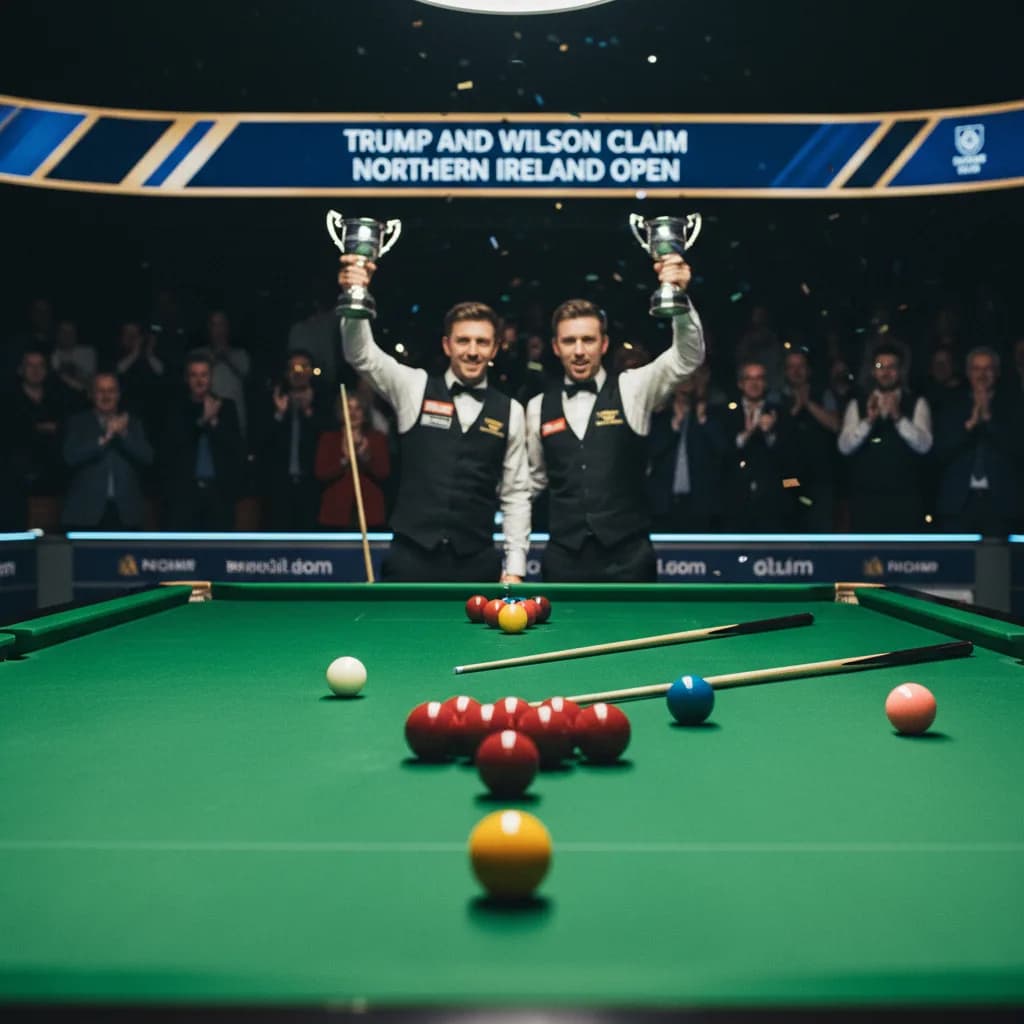 Trump and Wilson Claim Northern Ireland Open