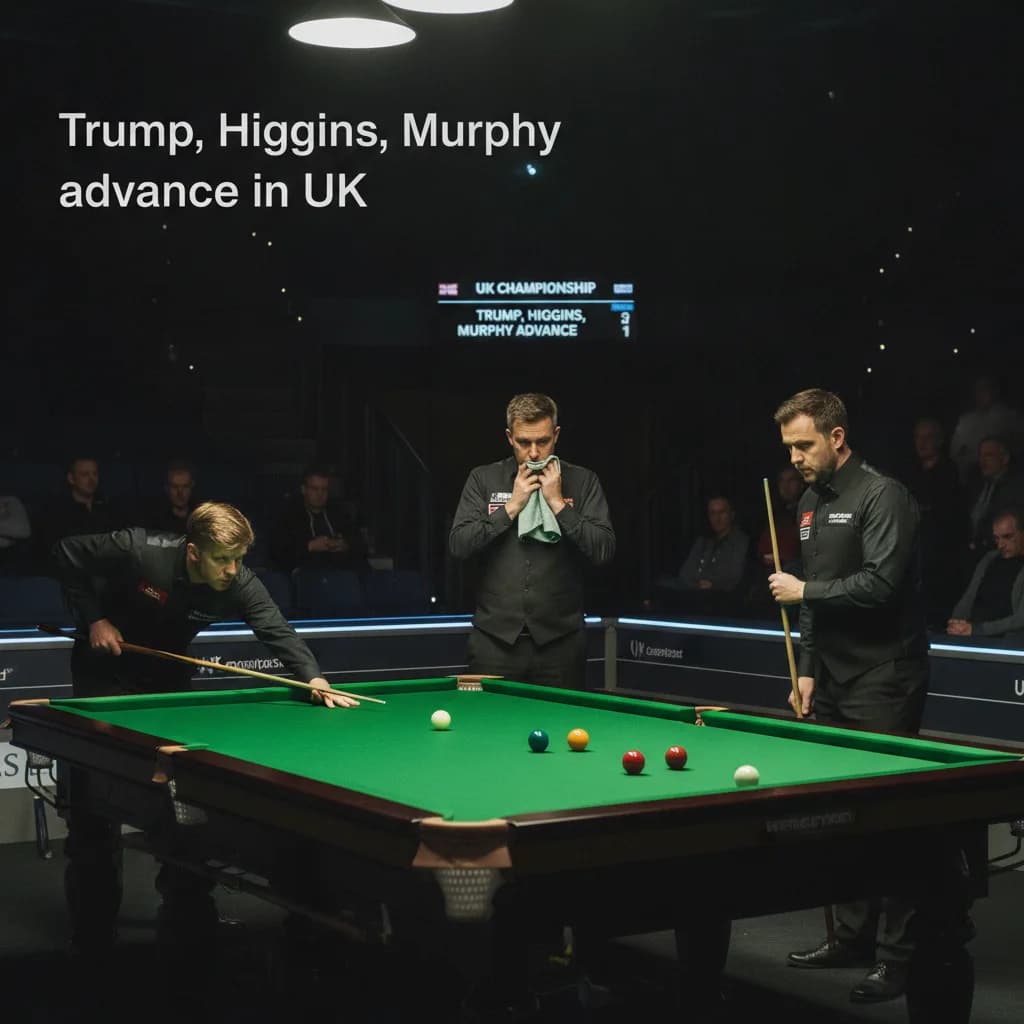 Trump, Higgins, Murphy advance in UK