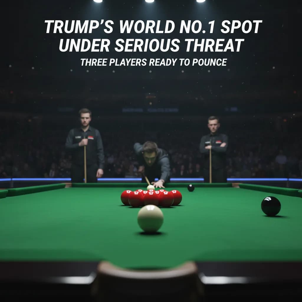 Trump's World No.1 Spot Under Serious Threat — Three Players Ready to Pounce