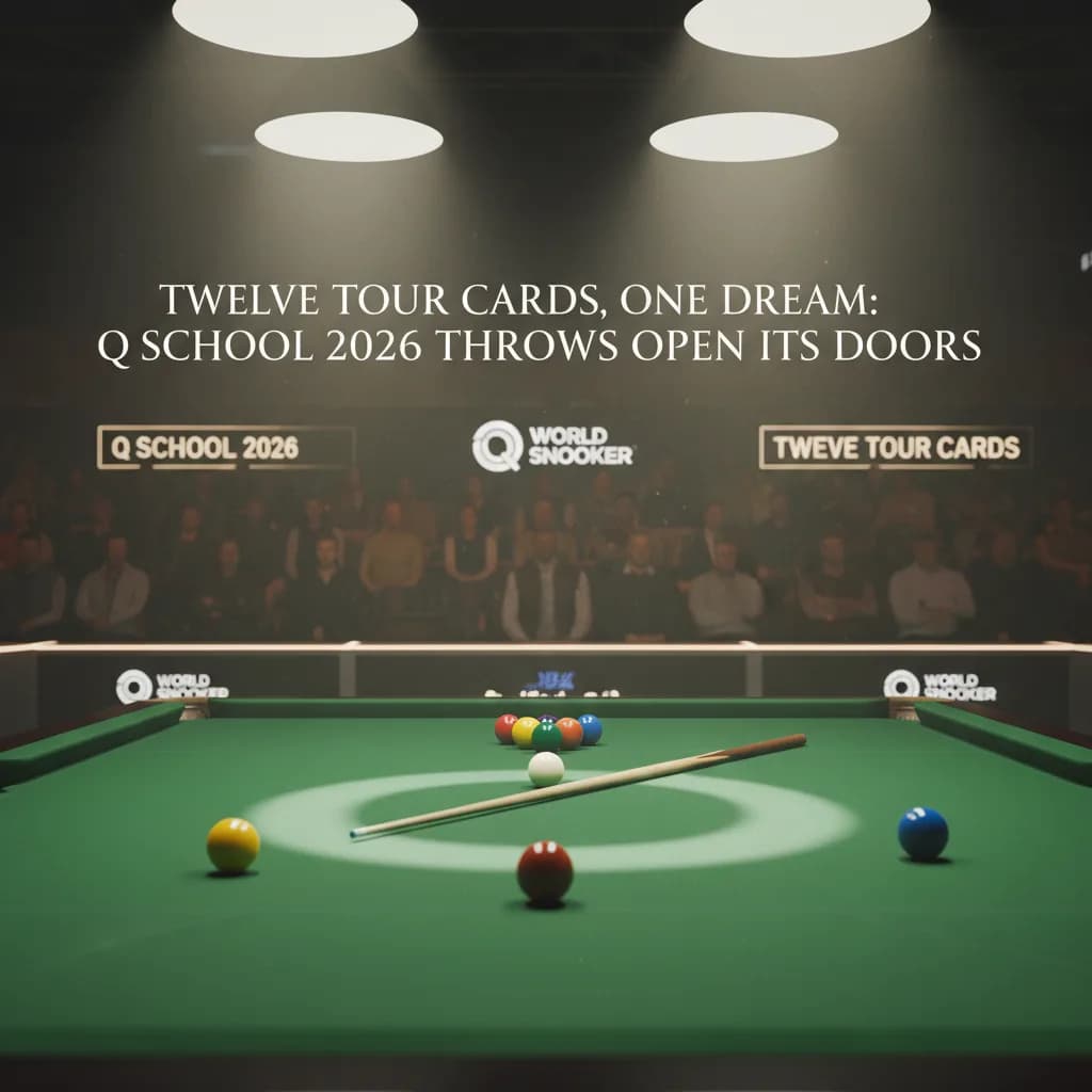 Twelve Tour Cards, One Dream: Q School 2026 Throws Open Its Doors