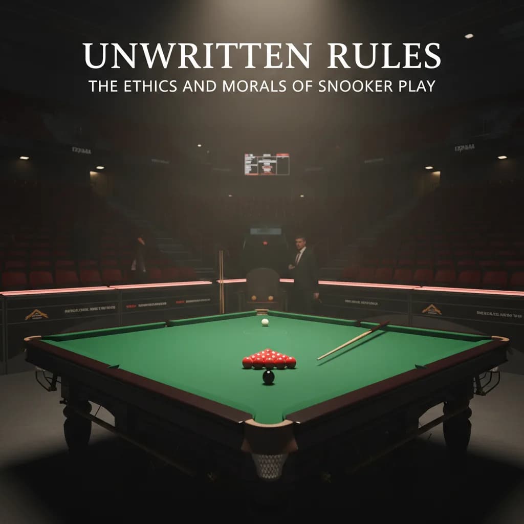 Unwritten Rules: The Ethics and Morals of Snooker Play