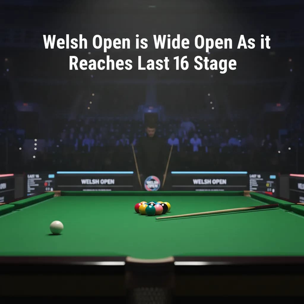 Welsh Open is Wide Open As it Reaches Last 16 Stage