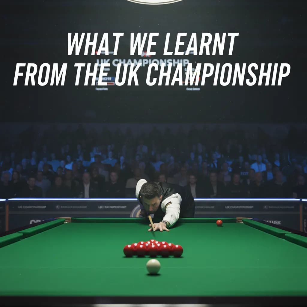 What we learnt from the UK Championship