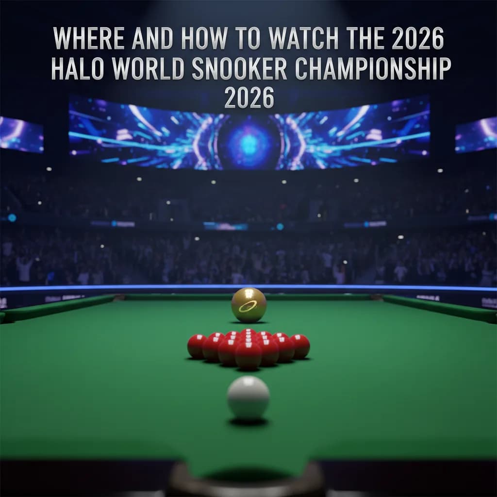 Where and How to Watch the 2026 Halo World Snooker Championship