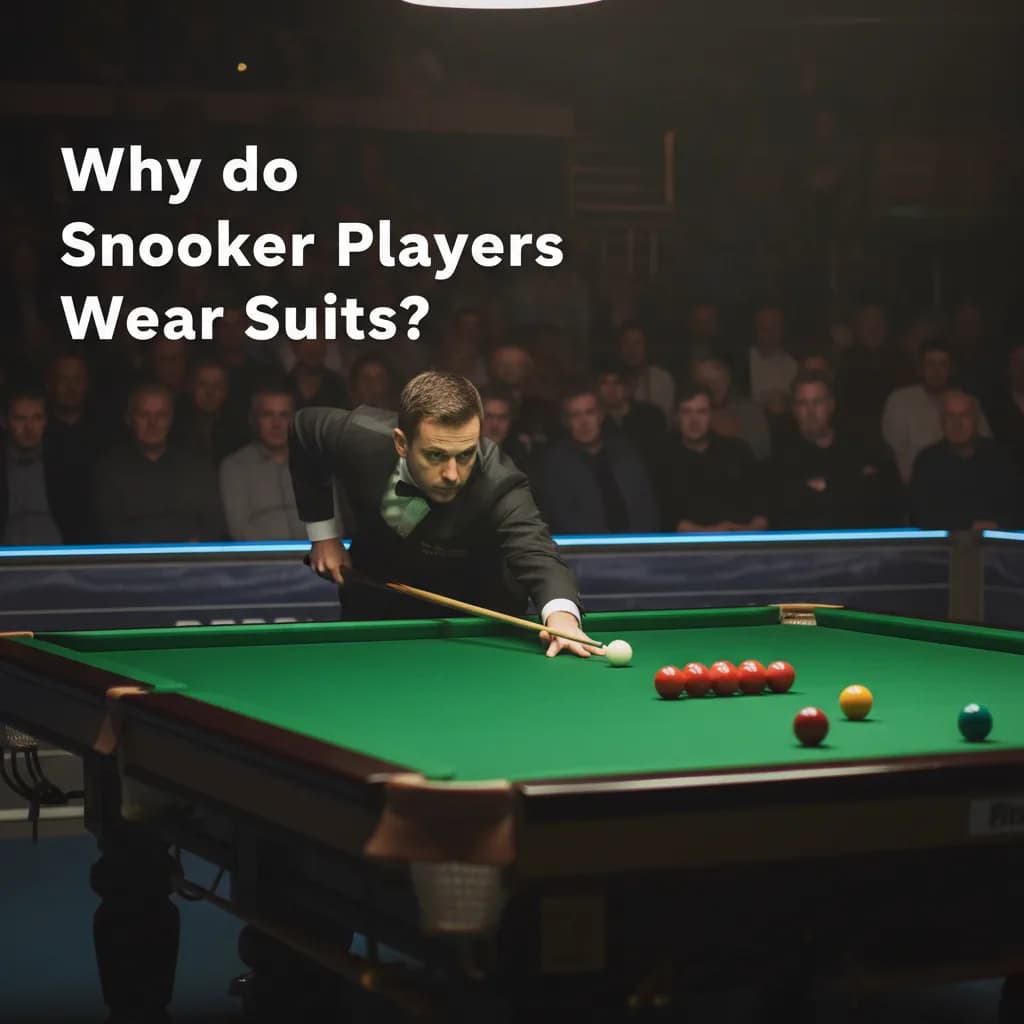 Why do Snooker Players Wear Suits?