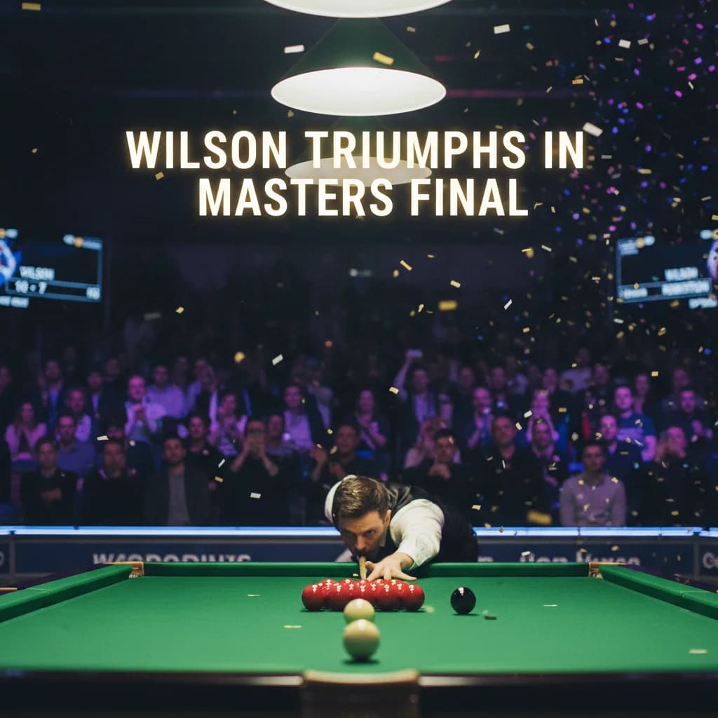 Wilson Triumphs in Masters Final