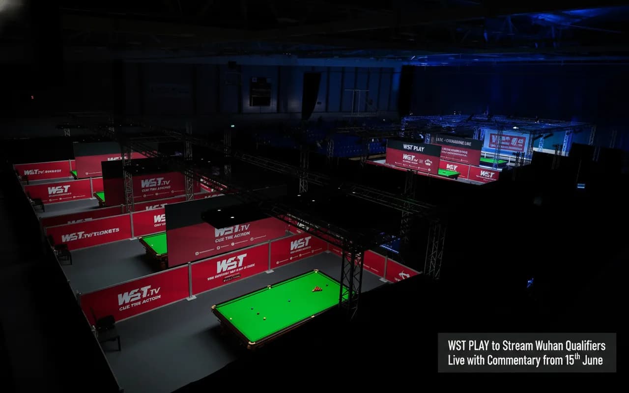 WST PLAY to Stream Wuhan Open Qualifiers Live with Commentary from 15th June