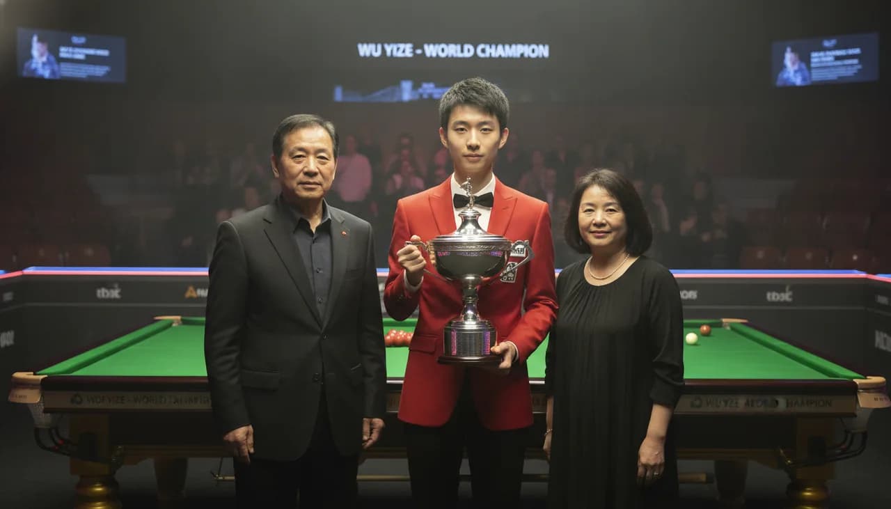 Wu Yize: From a Windowless Sheffield Flat to World Champion